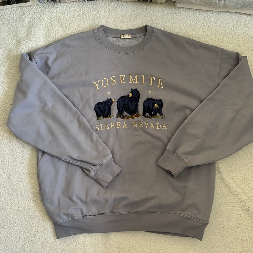 John Galt oversized Yosemite Crewneck!